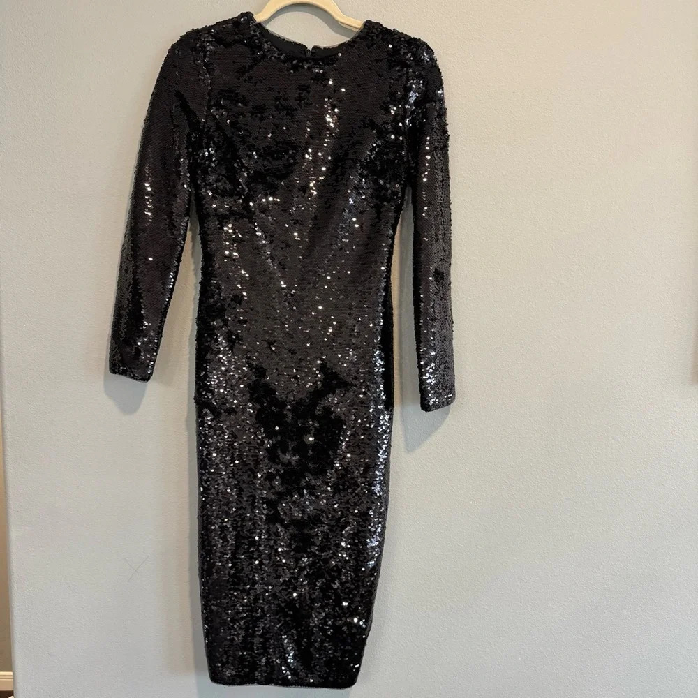 Gianni Bini Sequin Dress Elegant Gala Wedding Event Party 4